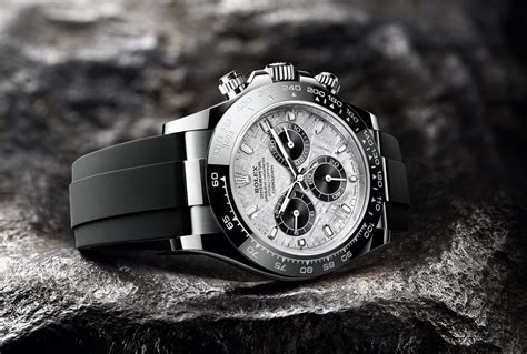 rolex daytona black meteorite|rolex daytona meteorite for sale.